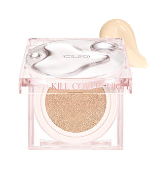 Kill Cover High Glow Cusion Set (+Refill) [CLIO] Korean Beauty