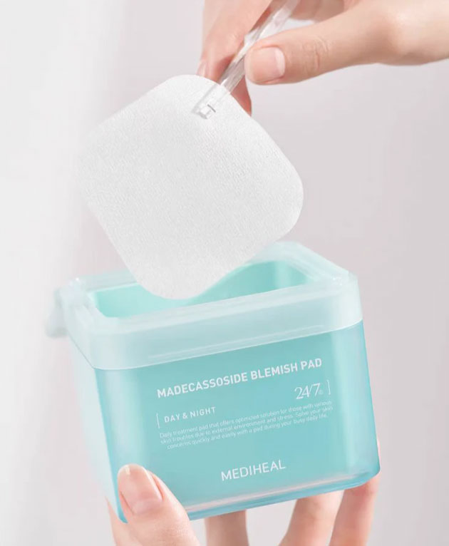 Madecassoside Blemish Toner Pad [MEDIHEAL] Korean Beauty