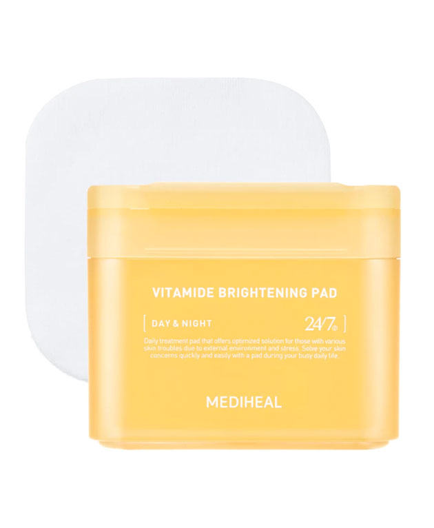 Vitamide Brightening Toner Pad [MEDIHEAL] Korean Beauty