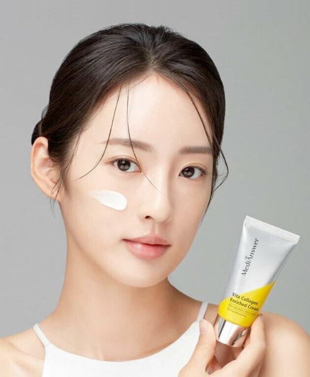 Medianswer Vita Collagen Enriched Cream 50ml Firming & Brightening [ABOUT ME] Korean Beauty