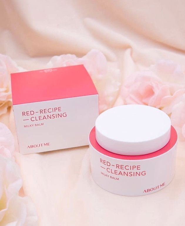 Red Recipe Cleansing Milky Balm K-Beauty [ABOUT ME] Korean Beauty