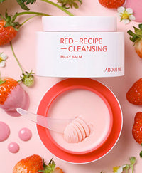 Red Recipe Cleansing Milky Balm K-Beauty [ABOUT ME] Korean Beauty