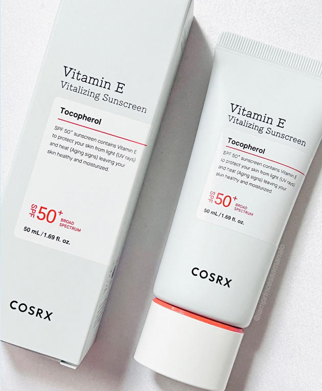 Vitamin E Vitalizing Sunscreen SPF 50+ K-Beauty [COSRX] Korean Beauty