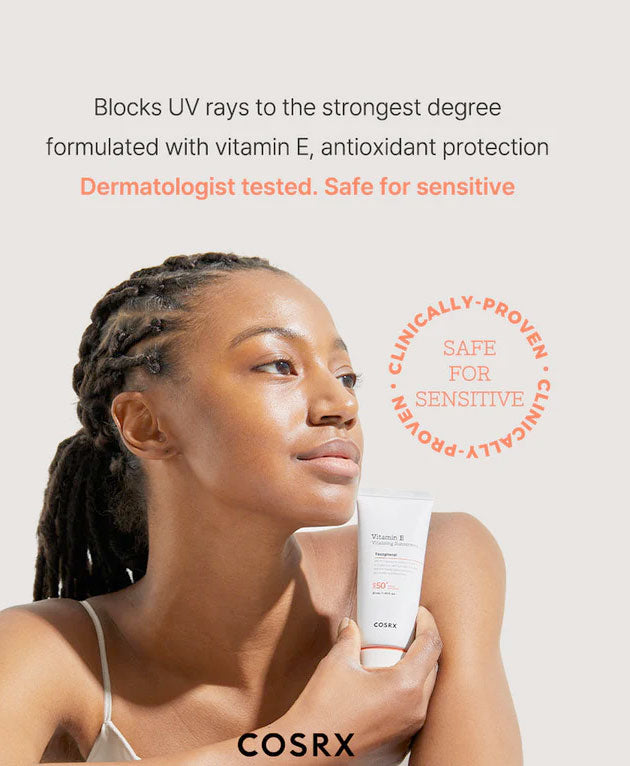 Cosrx | Vitamin E Vitalizing Sunscreen SPF 50+ | Ultimate UV