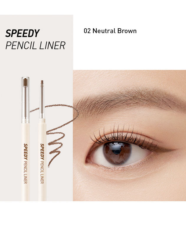 Speedy Pencil Liner [PERIPERA] Korean Beauty