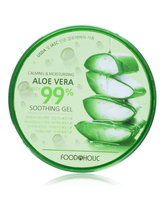 99% Aloe Vera Soothing Gel [FOODAHOLIC] Korean Beauty – Kbeauty Guru
