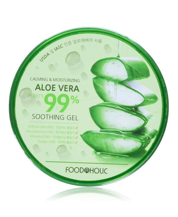 99% Aloe Vera Soothing Gel [FOODAHOLIC] Korean Beauty - K Beauty 4 Biz