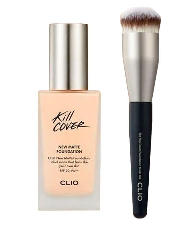 Kill Cover New Matte Foundation SPF 20, PA++ with Brush