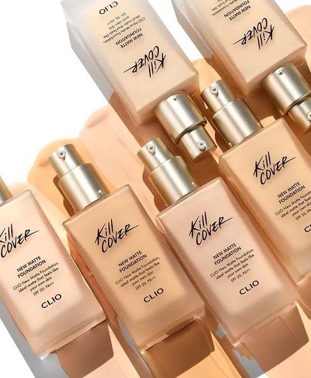 Kill Cover New Matte Foundation (+Brush) [CLIO] Korean Beauty - K Beauty 4 Biz