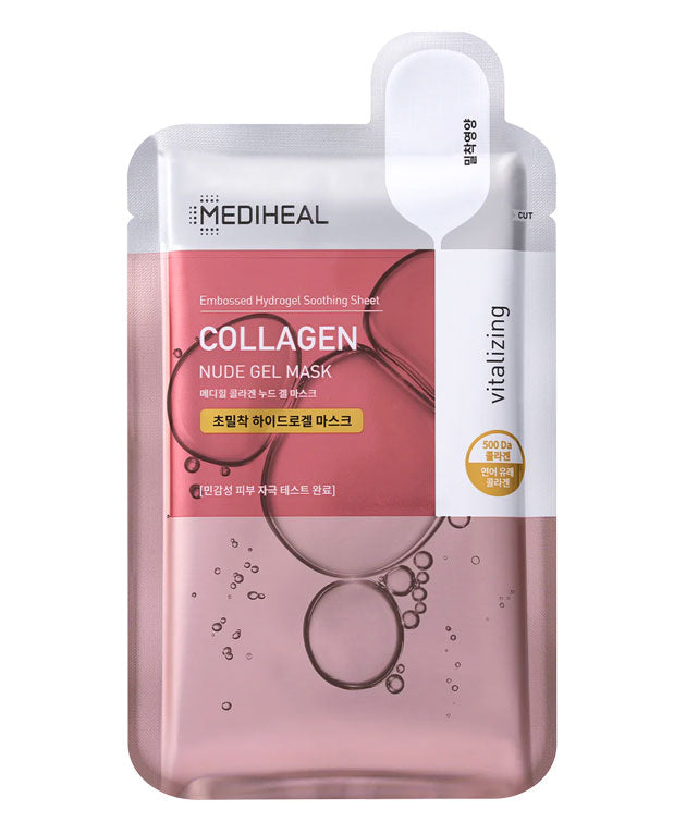 COLLAGEN NUDE GEL MASK, PACK 10 [MEDIHEAL] Korean Beauty