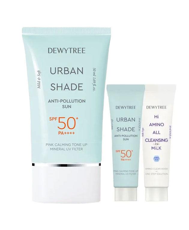 Urban Shade Anti-Pollution Sun Cream Set [DEWYTREE] Korean Beauty - K Beauty 4 Biz