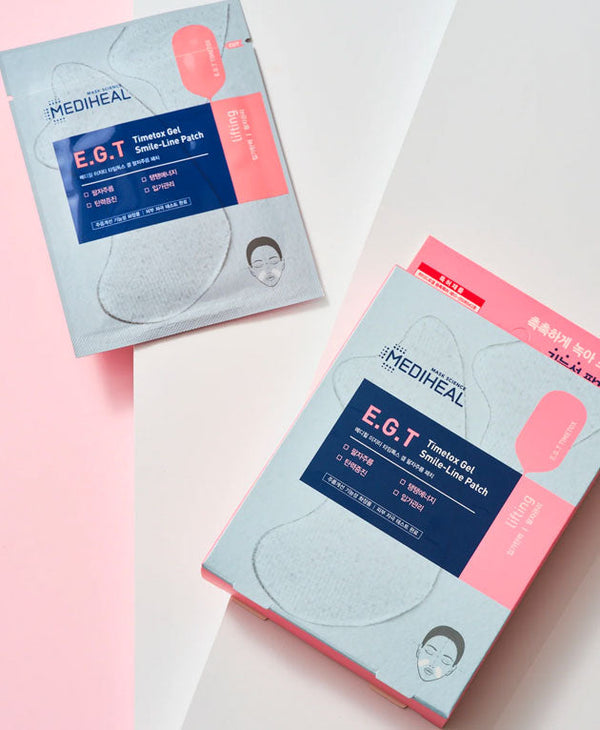 E.G.T Timetox Gel Smile-Line Patch, 5 PACK [MEDIHEAL] Korean Beauty