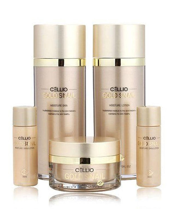 Gold Snail Skin Care 3 SET [CELLIO] Korean Beauty - K Beauty 4 Biz