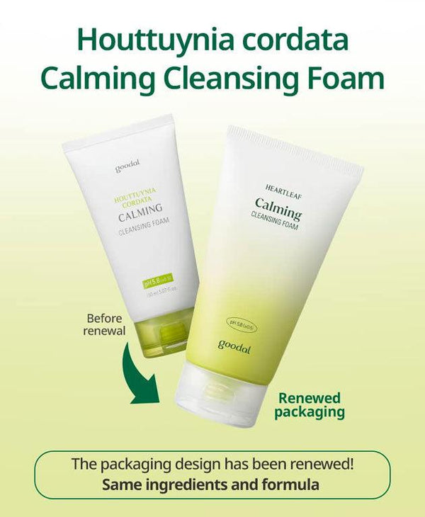 Heartleaf Houttuynia Calming PH Balancing Cleansing Foam [GOODAL] Korean Beauty - K Beauty 4 Biz