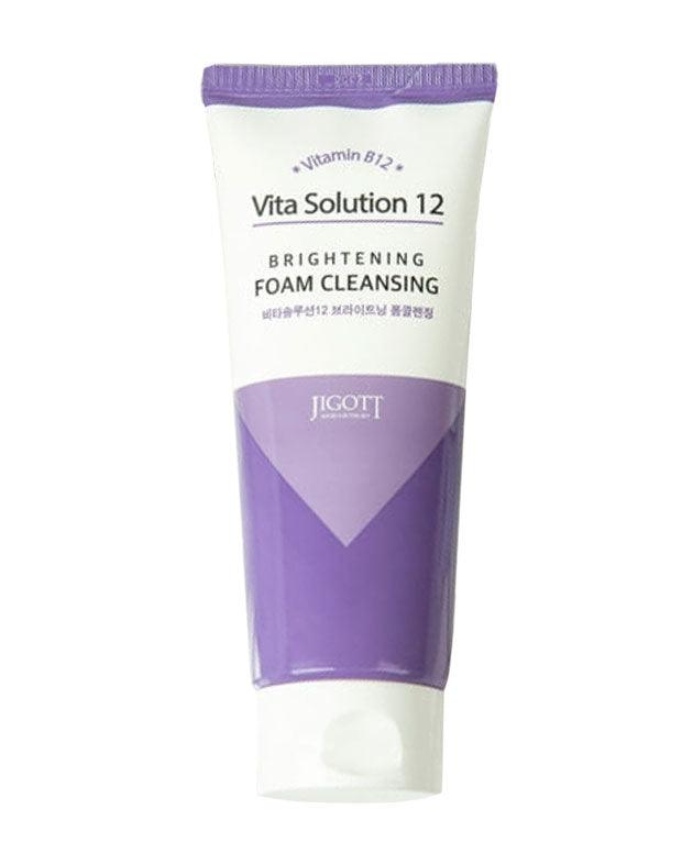 Vita Solution 12 Brightening Foam Cleansing [JIGOTT] Korean Beauty - K Beauty 4 Biz