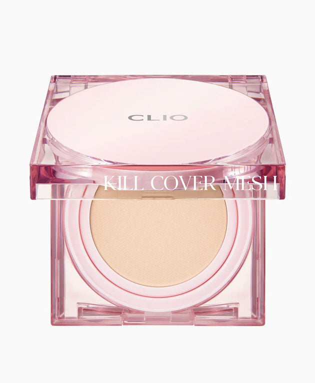 Kill Cover Mesh Glow Cushion Set (+Refill) [CLIO] Korean Beauty