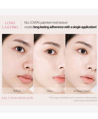 Kill Cover Mesh Glow Cushion Set (+Refill) [CLIO] Korean Beauty