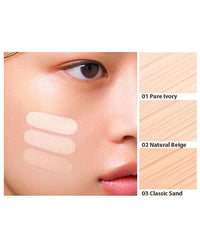Double Longwear Cover Foundation SPF45 PA++ Wrinkle Care [PERIPERA] Korean Beauty - K Beauty 4 Biz