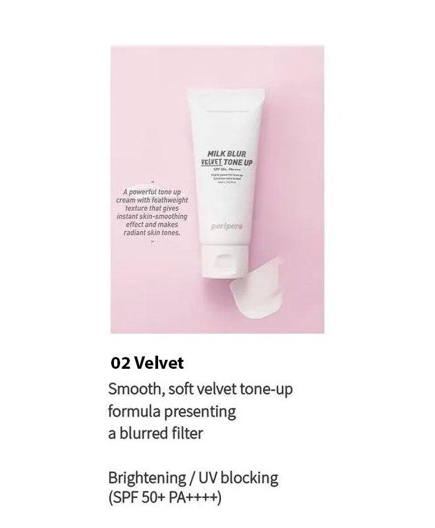 Milk Blur Tone Up Cream [PERIPERA] Korean Beauty - K Beauty 4 Biz