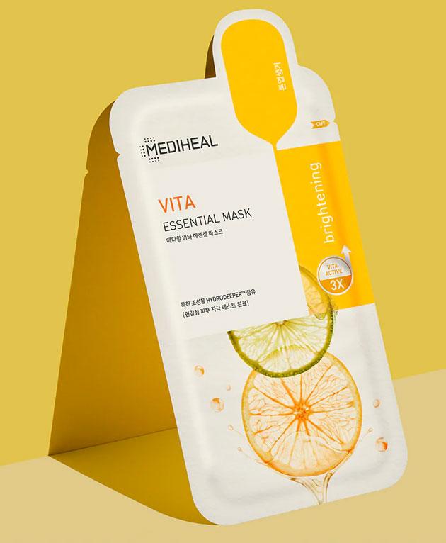 Vita Essential Face Mask PACK 4 or 10 [MEDIHEAL] Korean Beauty - K Beauty 4 Biz