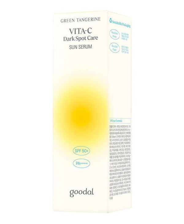 Green Tangerine Vita C Dark Spot Care Sun Serum [GOODAL] Korean Beauty - K Beauty 4 Biz