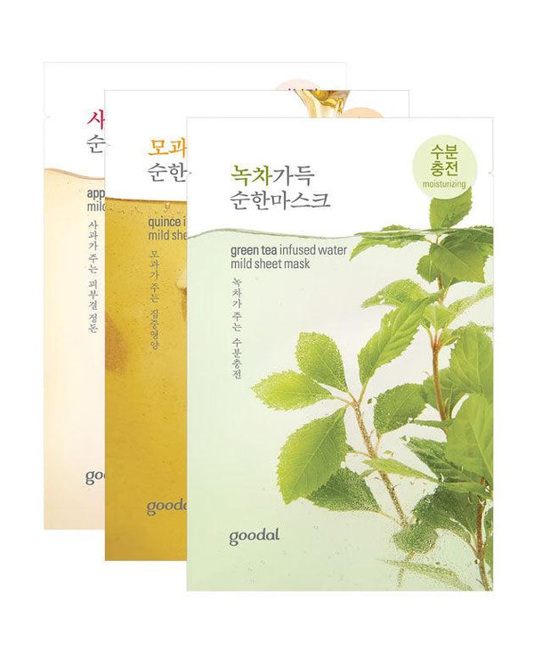 Infused Water Mild Sheet Mask PACK 10 [GOODAL] Korean Beauty - K Beauty 4 Biz