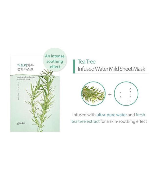 Infused Water Mild Sheet Mask PACK 10 [GOODAL] Korean Beauty - K Beauty 4 Biz